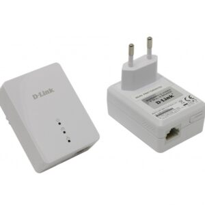 Комплект из двух PowerLine-адаптеров DHP-208AV Комплект из двух PowerLine-адаптеров DHP-208AV