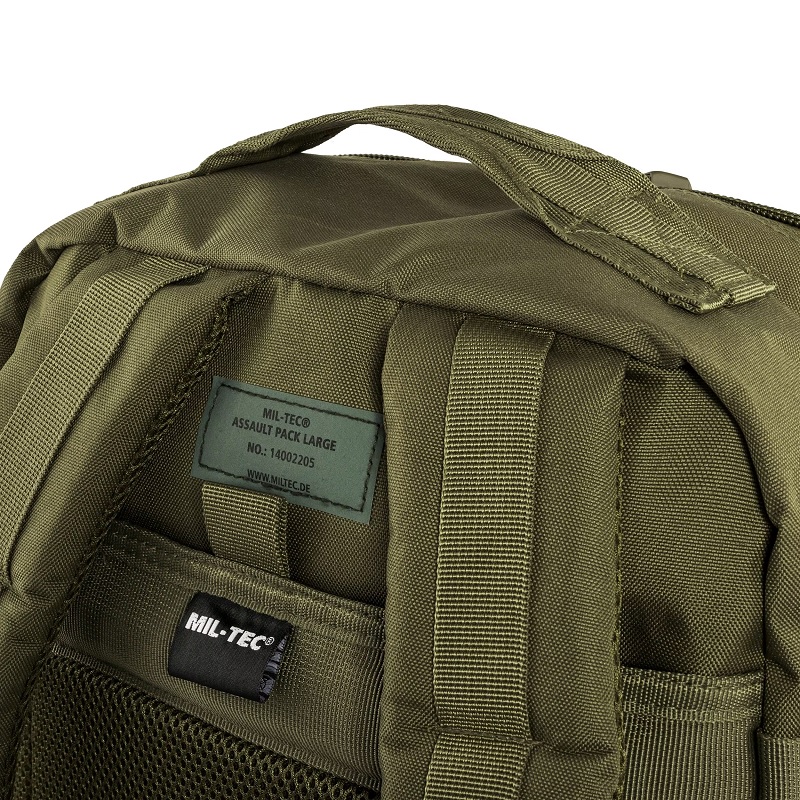 Американский штурмовой рюкзак MIL-TEC US Assault Pack 36 л Olive (14002201) — изображение 4