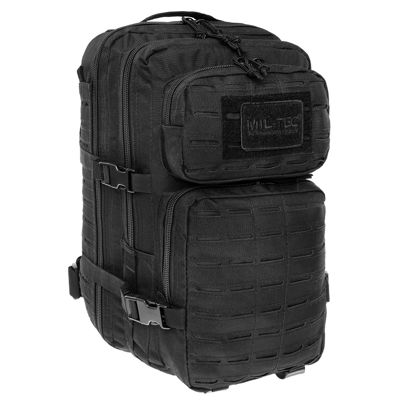 Американский штурмовой рюкзак MIL-TEC US Assault Pack Laser Cut Large 36 л Black (14002702)