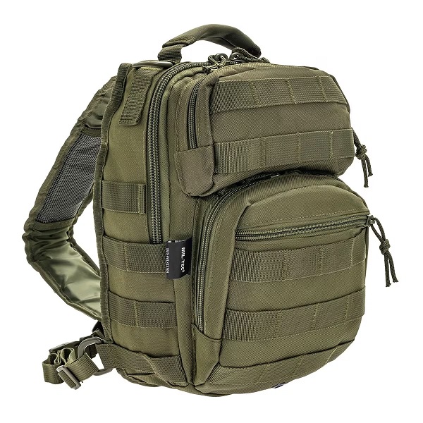 Рюкзак армейский однолямочный MIL-TEC One Strap Assault 10 л Olive (14059101)