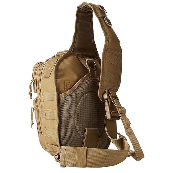 Рюкзак армейский однолямочный MIL-TEC One Strap Assault 10 л Coyote (14059105) — изображение 2