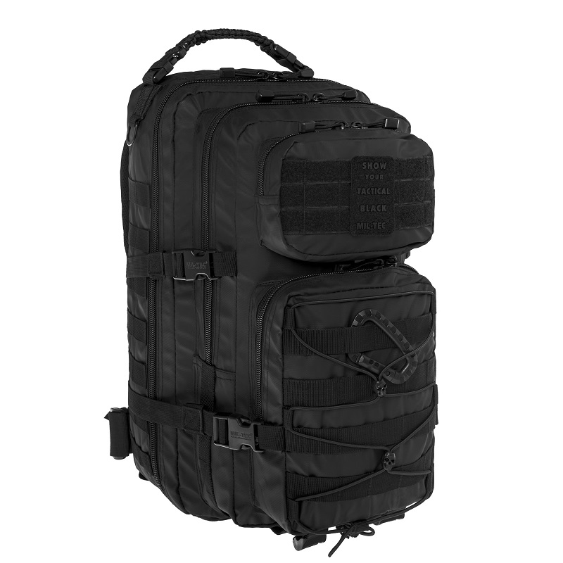 Американский штурмовой рюкзак MIL-TEC US Assault Pack Large 36 л Tactical Black (14002288)