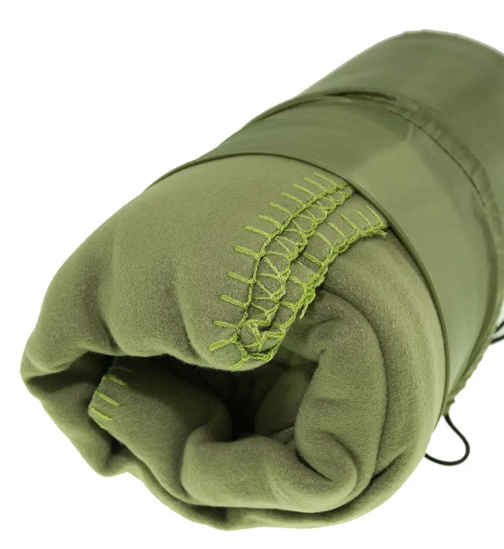 Флисовое одеяло с чехлом MIL-TEC Olive (14426001) — изображение 3