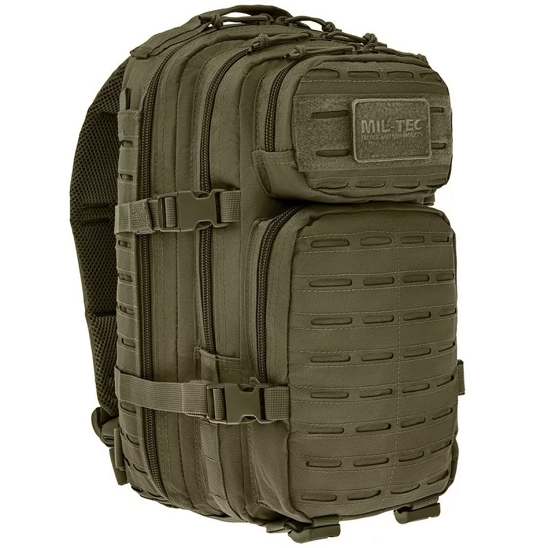 Американский штурмовой рюкзак MIL-TEC US Assault Pack Laser Cut Small 20 л Olive (14002601)
