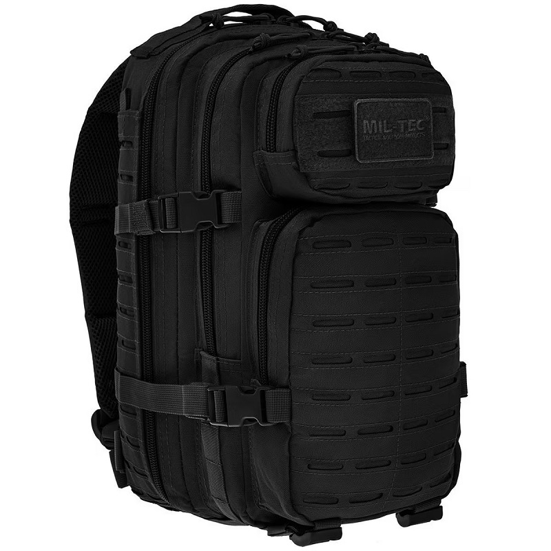Американский штурмовой рюкзак MIL-TEC US Assault Pack Laser Cut Small 20 л Black (14002602)