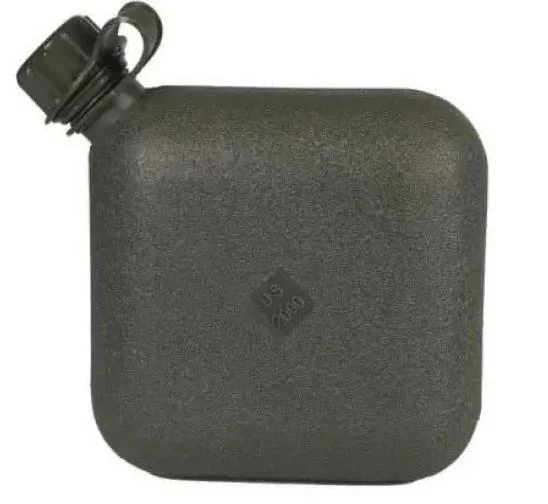 Фляга армейская с чехлом MIL-TEC US 1.9 л Olive (1451000) — изображение 2
