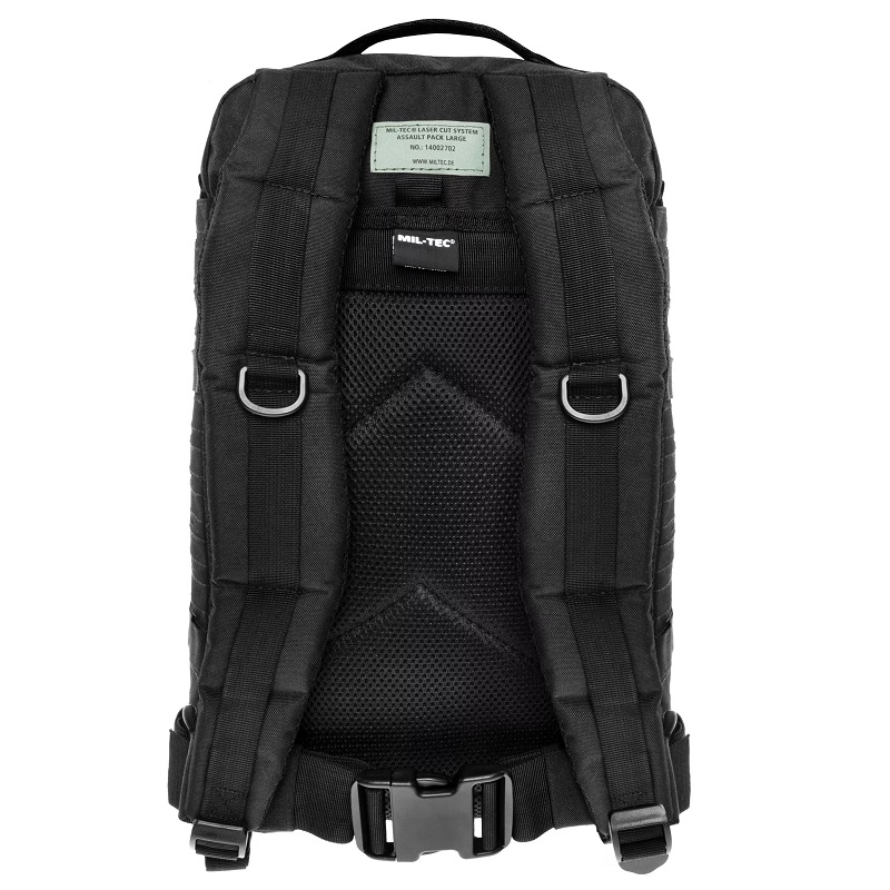 Американский штурмовой рюкзак MIL-TEC US Assault Pack Laser Cut Large 36 л Black (14002702) — изображение 2