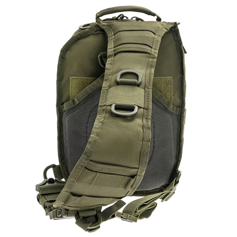 Рюкзак армейский однолямочный MIL-TEC One Strap Assault 10 л Olive (14059101) — изображение 2