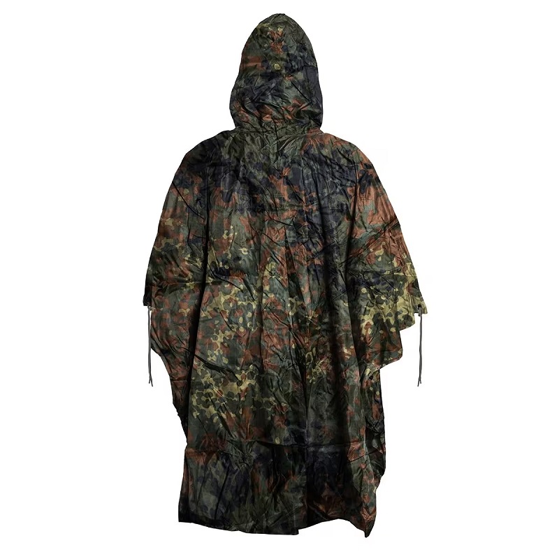 Дождевик пончо MIL-TEC US Rip-Stop Flecktarn (10630021) — изображение 2