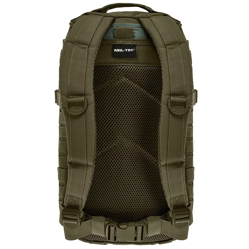 Американский штурмовой рюкзак MIL-TEC US Assault Pack Laser Cut Small 20 л Olive (14002601) — изображение 2