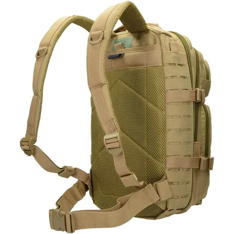 Американский штурмовой рюкзак MIL-TEC US Assault Pack Laser Cut Small 20 л Coyote (14002605) — изображение 2