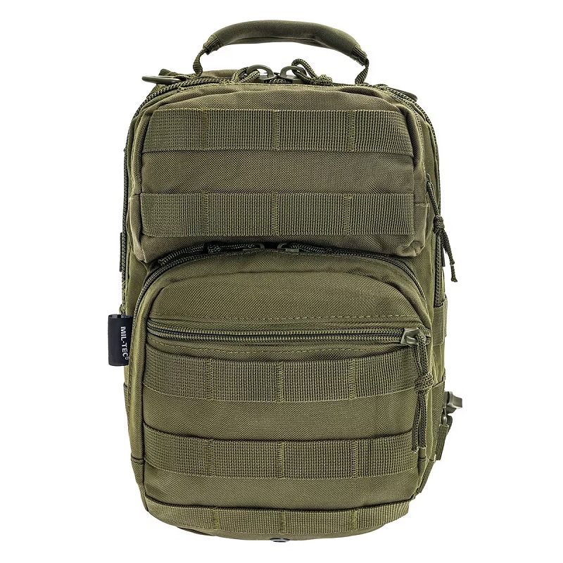 Рюкзак армейский однолямочный MIL-TEC One Strap Assault 10 л Olive (14059101) — изображение 3