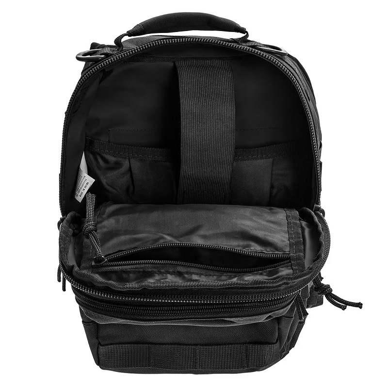 Рюкзак армейский однолямочный MIL-TEC One Strap Assault 10 л Black (14059102) — изображение 3