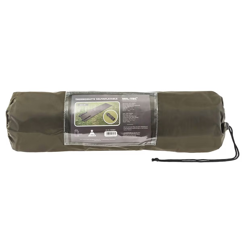 Самонадувной коврик MIL-TEC 185x50 см Olive (14420001) — изображение 2