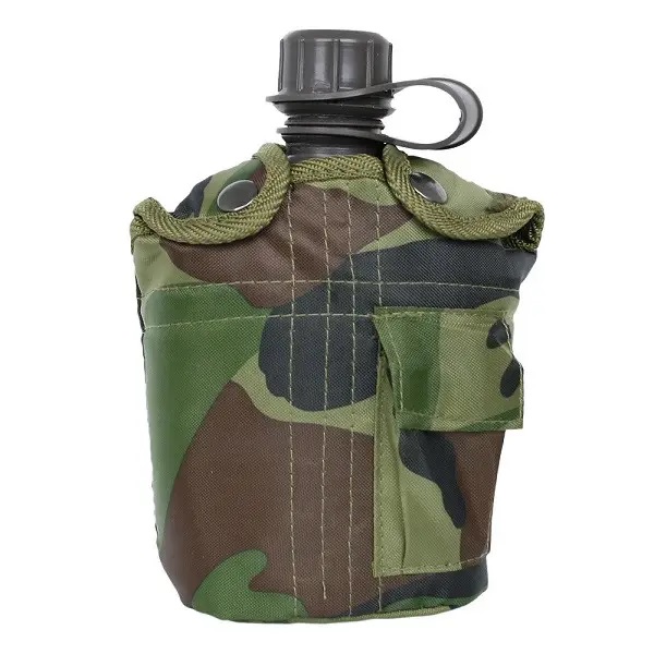 Фляга с подстаканником и чехлом MIL-TEC US Woodland (14506020) — изображение 2