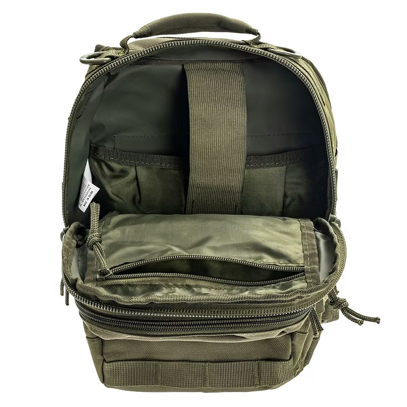 Рюкзак армейский однолямочный MIL-TEC One Strap Assault 10 л Olive (14059101) — изображение 4