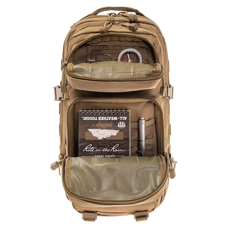 Американский штурмовой рюкзак MIL-TEC US Small Assault Pack 20 л Coyote (14002005) — изображение 2