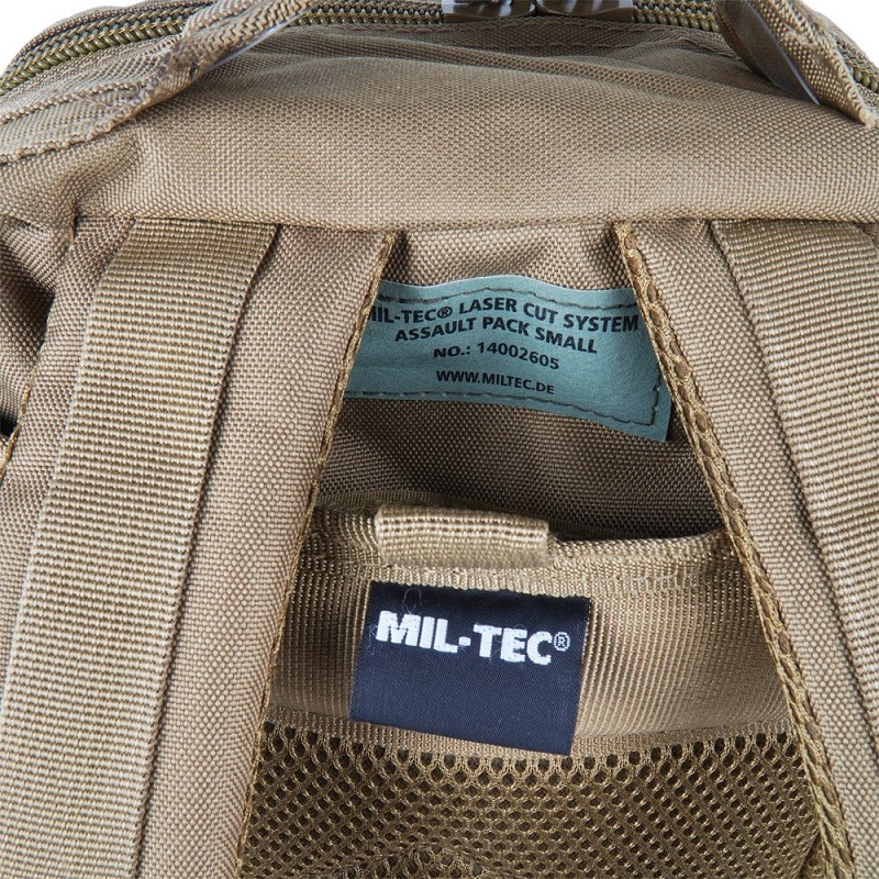 Американский штурмовой рюкзак MIL-TEC US Assault Pack Laser Cut Small 20 л Coyote (14002605) — изображение 3